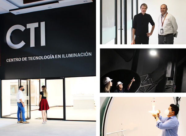 images of new lighting lab in Mexico