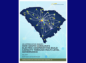 report cover that shows electric demand response in South Carolina