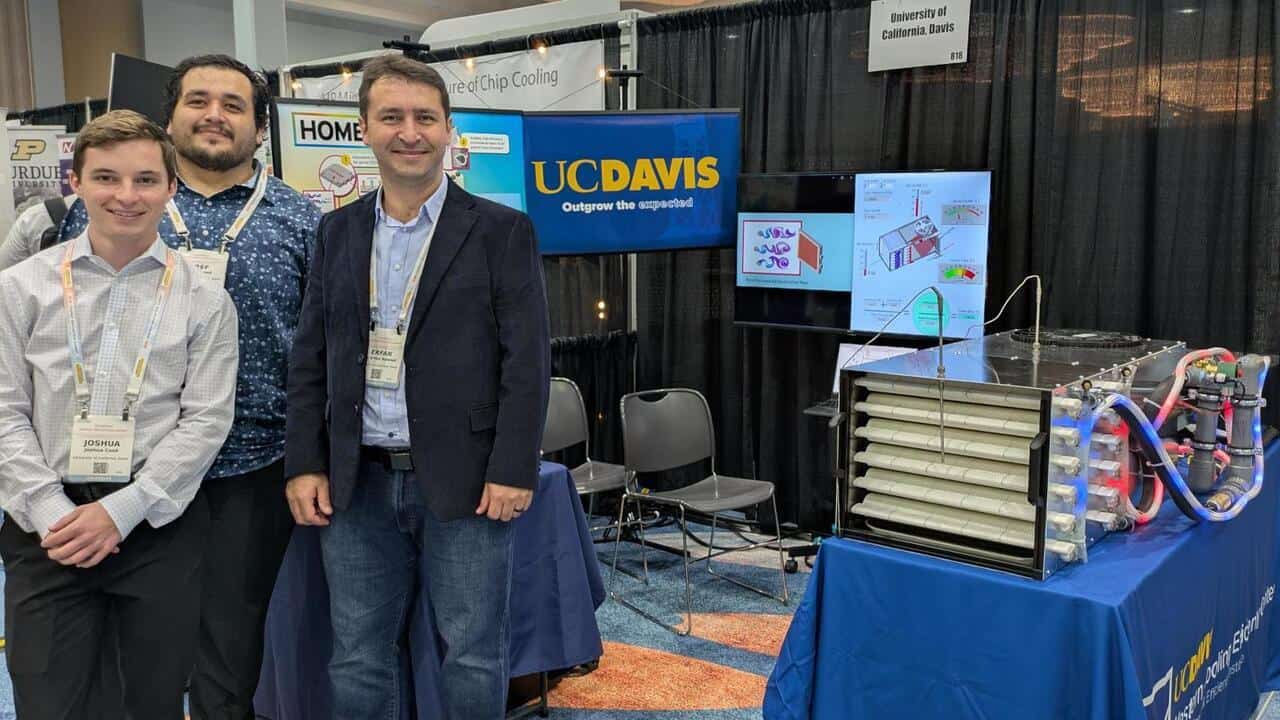 WCEC researchers display data center research at ARPA-E booth